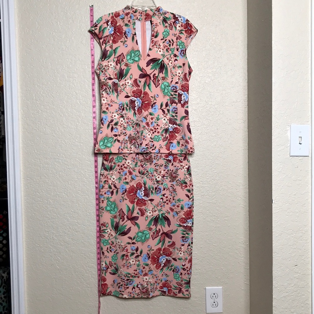 Top and skirt set